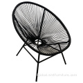 fabric chair Steel Frame+PE rattan Chair Manufactory